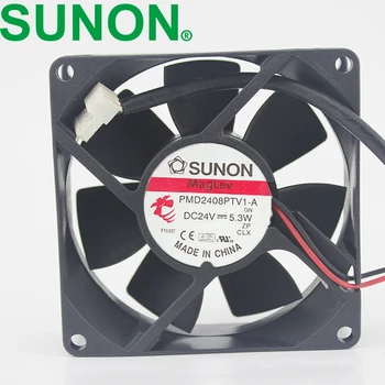 1 бр. PMD2408PTV1-A 24 5,3 W вентилатор за охлаждане 8025 8 см, 80 мм инверторен индустриален чилър за SUNON