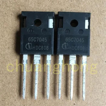 1 бр./много мощен триод 65C7045 46A 650 В оригиналната опаковка на нова полева MOS-тръба TO-247 IPW65R045C7 транзистор