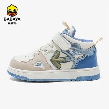 Babaya/Детски обувки за кънки; Обувки с висок берцем за момчета; Новост есента 2022 г.; бебешки маратонки с мека подметка за момиченца; универсална ежедневни обувки