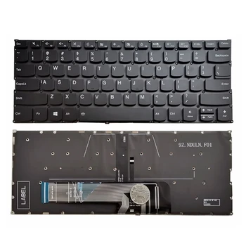 BG/US за Lenovo Yoga 730-13IKB 730-13IWL 730-15IKB 730-15IWL Шнур 6-14IKB 6-14ARR Йога 530-14IKB 530-14ARR подсветка на клавиатурата