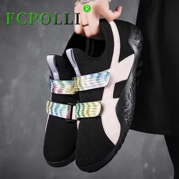 Fcpolli Вдигане на Тежести Мъжки Обувки Дизайнерски Приседающая Тежка обувки за Двойки имат противоплъзгаща Спортни Обувки За Практикуване на тренировките с тежести