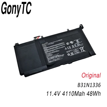 GONYTC Оригинален B31N1336 Батерия за лаптоп ASUS VivoBook C31-S551 S551 S551LB S551LA R553L R553LN R553LF 3 клетки Литиево-Полимерна