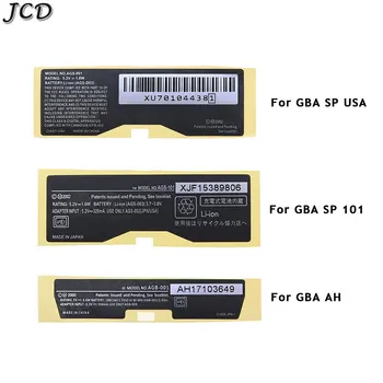 JCD 1 бр. Нови етикети, Стикери Замяна за Gameboy Advance/SP/Цвят за GBA/GBA SP/GBC/GBP Игрова конзола