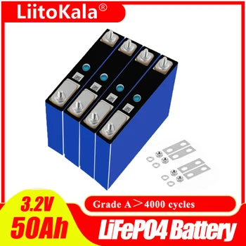 LiitoKala 3.2 В 50ah LiFePO4 Клетка е с Високо 3C 150A Битов Ток Bateria 