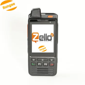 Rungee F2 Zello 4G LTE Телефон IP68 Водоустойчив GPS, GLONASS 8MP 2,8 ИНЧА WiFi, NFC Bluetooth M6 Порт 5300 mah POC Преносима Радиостанция