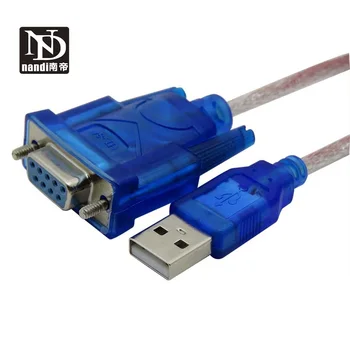 Usb-RS232 Адаптер Usb към Rs232 Сериен кабел Женски пристанище Превключвател USB към сериен DB9 Женски Сериен кабел USB към COM