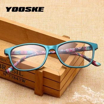 YOOSKE Мъжки ултра-леки Нечупливи Очила За Четене Дамски Очила С Защита От Умора Дамски Очила За Далекогледство Рецепта