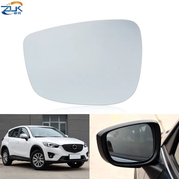 ZUK Външно Странично Огледало за обратно виждане, Стъклен Обектив с подгряване За Mazda CX5 CX-5 2015 2016 KA5D-69-1G7 KA5D-69-1G1