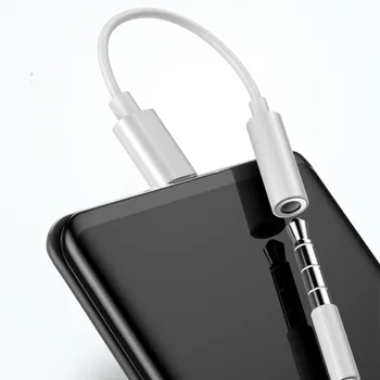 Аудио Конвертор Дата на Кабели USB Type-C До 3,5 мм Жак за слушалки и AUX Адаптер Кабел за Мобилен телефон Le Max 2 Pro Letv LeEco 1 бр./5 бр.