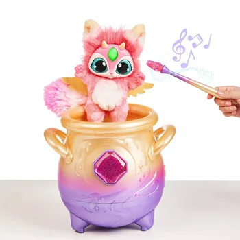 Магическа Играчка Mixies Pink Magic Запотевающий Котел Разход на Магически Мъгливо Гърне Детски Играчки, Подаръци за Рожден Ден за Децата Играчки Многоцветен