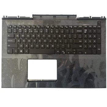 Новата клавиатура за лаптоп на САЩ за Dell Inspiron 15 7000 7566 7567 американска с поставка за ръце