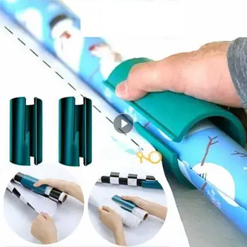 Режещи Инструменти Разтегателна Подарък Опаковъчна Хартия DIY Машина Опаковъчна Хартия Roll Нож, Отрязва линия Префект Всеки Път, Хартия